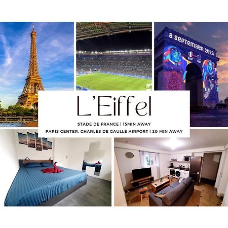 L'Eiffel - Self Checking, 20Min From Paris Drancy Exterior foto